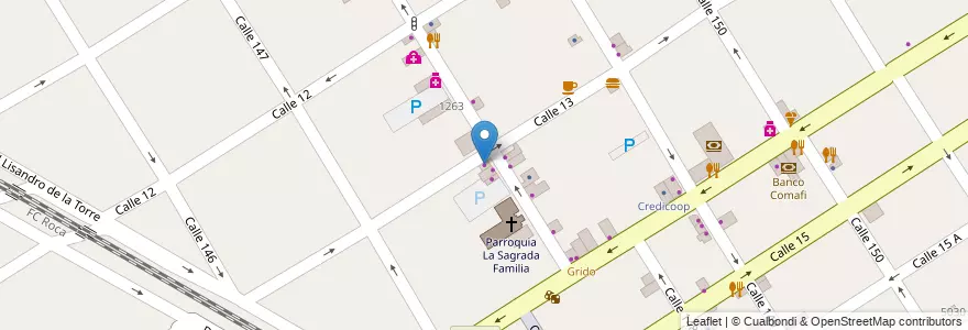 Mapa de ubicacion de Pozzoni en Arjantin, Buenos Aires, Partido De Berazategui, Berazategui.