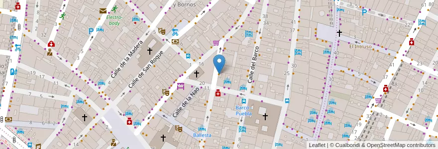 Mapa de ubicacion de Prada en Испания, Мадрид, Мадрид, Área Metropolitana De Madrid Y Corredor Del Henares, Мадрид.