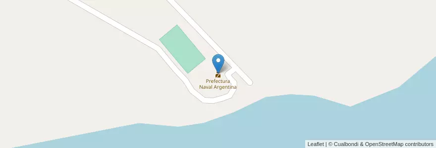 Mapa de ubicacion de Prefectura Naval Argentina en Argentina, Corrientes, Departamento Santo Tomé, Municipio De Garruchos.