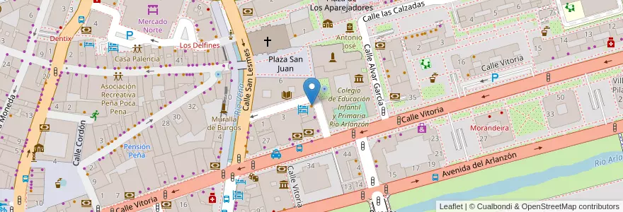 Mapa de ubicacion de Premium en スペイン, カスティーリャ・イ・レオン州, Burgos, Alfoz De Burgos, Burgos.
