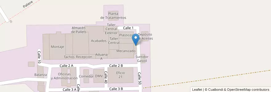 Mapa de ubicacion de Preparación Talleres Prensado en アルゼンチン, ブエノスアイレス州, Partido Del Pilar, Villa Rosa.