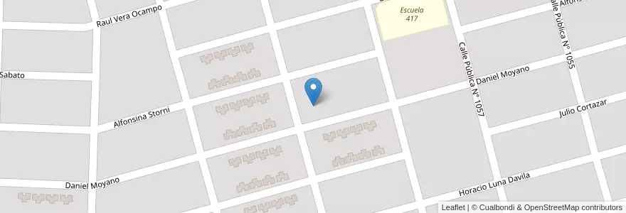 Mapa de ubicacion de Presidente Kirchner en アルゼンチン, ラ・リオハ州, Departamento Capital, La Rioja.