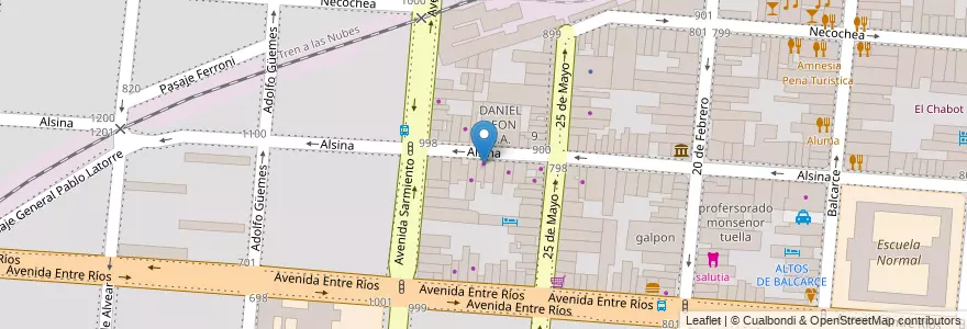 Mapa de ubicacion de PRESTIGE en アルゼンチン, サルタ州, Capital, Municipio De Salta, Salta.