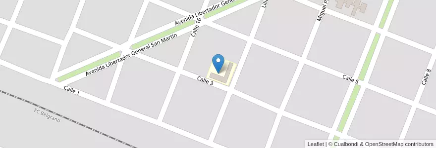 Mapa de ubicacion de PRIM.ADULTOS Nº 52 LILIA R. M. DE HERRERO en Argentina, Chaco, Departamento Independencia, Municipio De Avia Terai, Aviá Teraí.