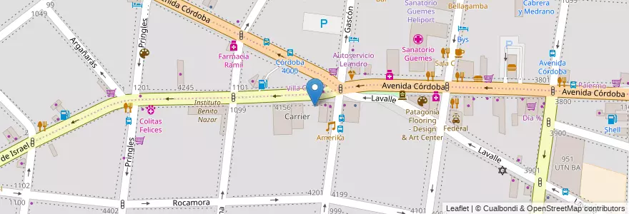 Mapa de ubicacion de Primera Escuela Argentina de Efectos Especiales, Almagro en Argentinië, Ciudad Autónoma De Buenos Aires, Buenos Aires.