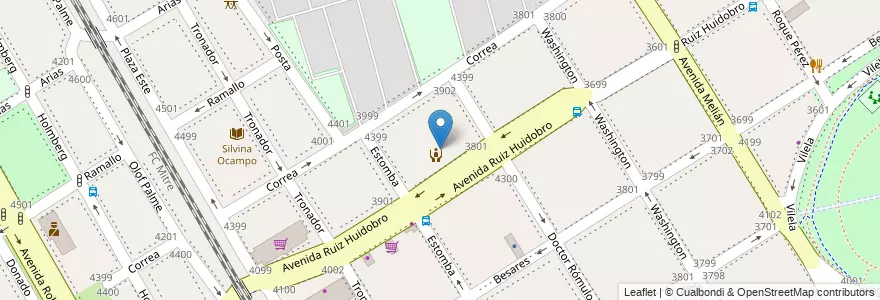 Mapa de ubicacion de Primera Infancia Nueve Lunas, Saavedra en الأرجنتين, Ciudad Autónoma De Buenos Aires, Comuna 12, Buenos Aires, Vicente López.