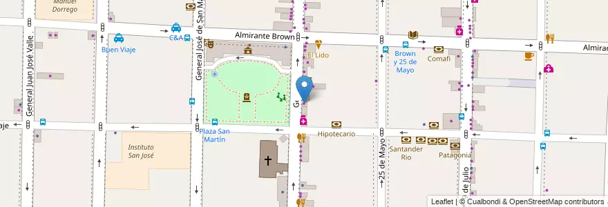 Mapa de ubicacion de Princess Bazar en Arjantin, Buenos Aires, Partido De Morón, Morón.