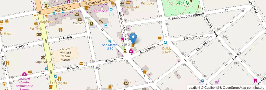 Mapa de ubicacion de Prinston en Arjantin, Buenos Aires, Partido De La Matanza, Ramos Mejía.