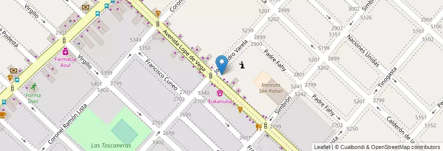 Mapa de ubicacion de Pro Plan, Villa Devoto en Аргентина, Буэнос-Айрес, Буэнос-Айрес, Comuna 10.