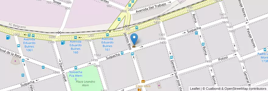 Mapa de ubicacion de Pro shine en Аргентина, Кордова, Departamento Capital, Pedanía Capital, Córdoba, Municipio De Córdoba.