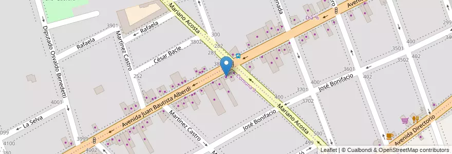 Mapa de ubicacion de Programar, Parque Avellaneda en الأرجنتين, Ciudad Autónoma De Buenos Aires, Comuna 9, Buenos Aires, Comuna 10.