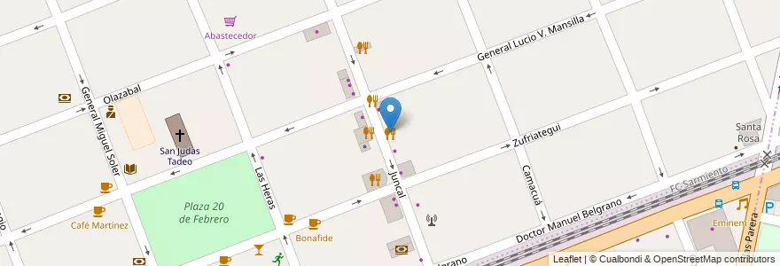 Mapa de ubicacion de Propio en Arjantin, Buenos Aires, Partido De Ituzaingó, Ituzaingó.