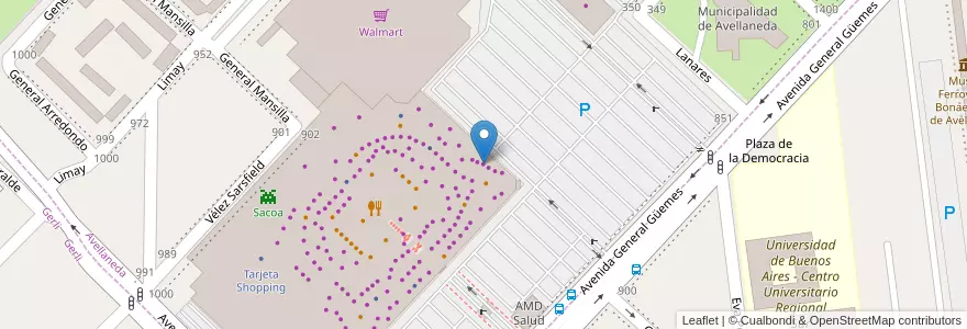 Mapa de ubicacion de Prototype en الأرجنتين, بوينس آيرس, Partido De Avellaneda, Avellaneda.