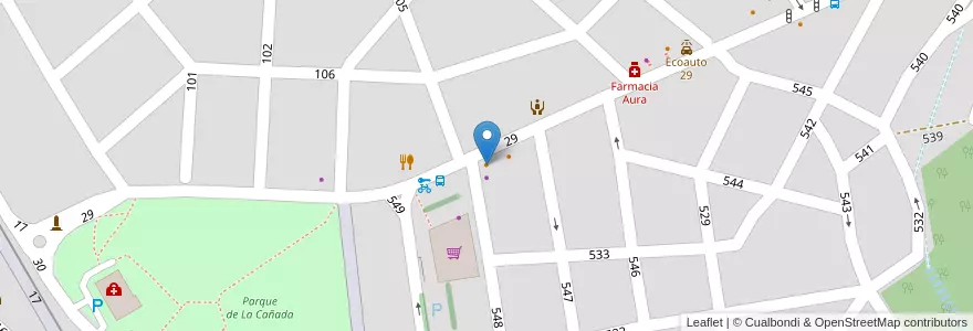 Mapa de ubicacion de Pub Gold en スペイン, バレンシア州, València / Valencia, L'Horta Oest, Paterna.