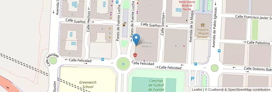 Mapa de ubicacion de Pub irlandés "Seamair" en Espagne, Communauté De Madrid, Communauté De Madrid, Área Metropolitana De Madrid Y Corredor Del Henares, Alcobendas.