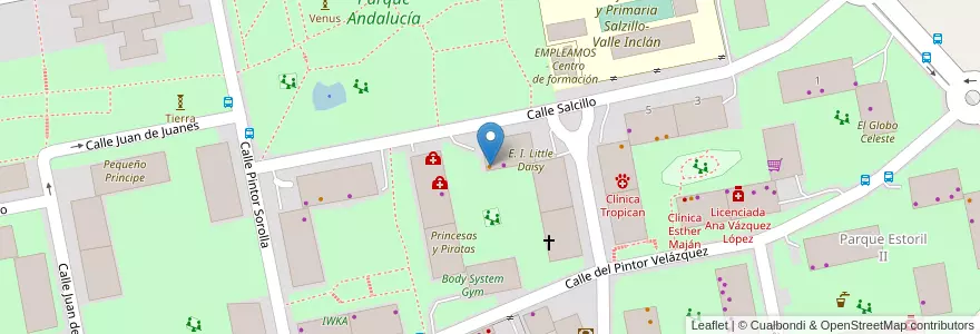 Mapa de ubicacion de Pub Salzillo Cervecería en Spanien, Autonome Gemeinschaft Madrid, Autonome Gemeinschaft Madrid, Área Metropolitana De Madrid Y Corredor Del Henares, Móstoles.