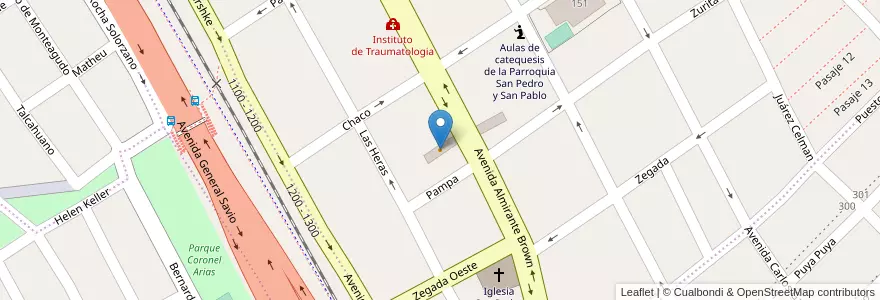 Mapa de ubicacion de Pub Zeppelin II en Argentinien, Jujuy, Departamento Doctor Manuel Belgrano, Municipio De San Salvador De Jujuy.