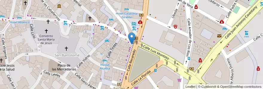 Mapa de ubicacion de Puerta de Carmona en España, Andalucía, Sevilla, Sevilla.