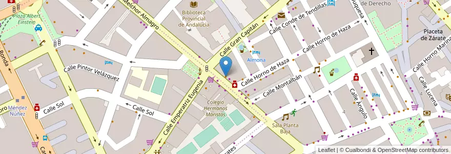 Mapa de ubicacion de Puerta de la Alpujarra en إسبانيا, أندلوسيا, غرناطة, Comarca De La Vega De Granada, Granada.