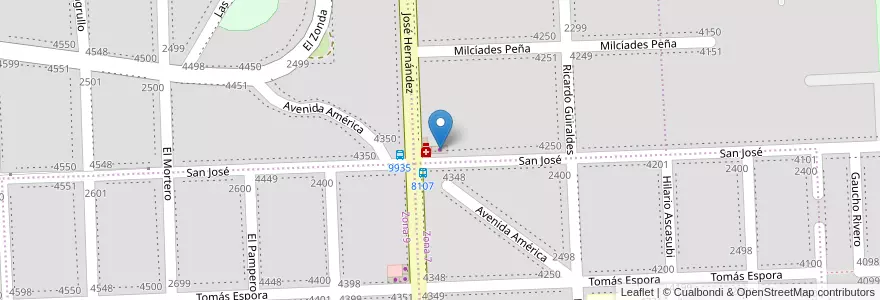 Mapa de ubicacion de Puerto Papel en Argentine, Santa Fe, Departamento Rosario, Municipio De Funes, Funes.
