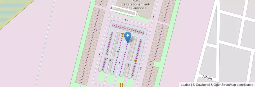 Mapa de ubicacion de PUESTO N°82 Uasuf, Roberto en آرژانتین, سانتافه, Departamento La Capital, Santa Fe Capital.