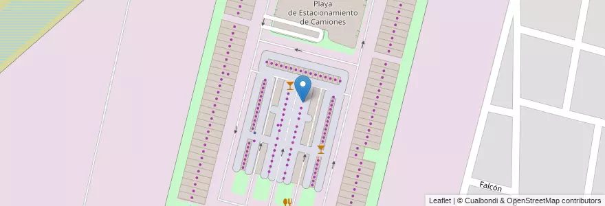 Mapa de ubicacion de PUESTO N°83 Don Rafael SRL en Argentine, Santa Fe, Departamento La Capital, Santa Fe Capital.