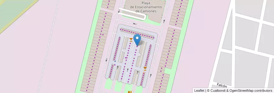 Mapa de ubicacion de PUESTO N°84 Don Rafael SRL en الأرجنتين, سانتا في, إدارة العاصمة, سانتا في العاصمة.