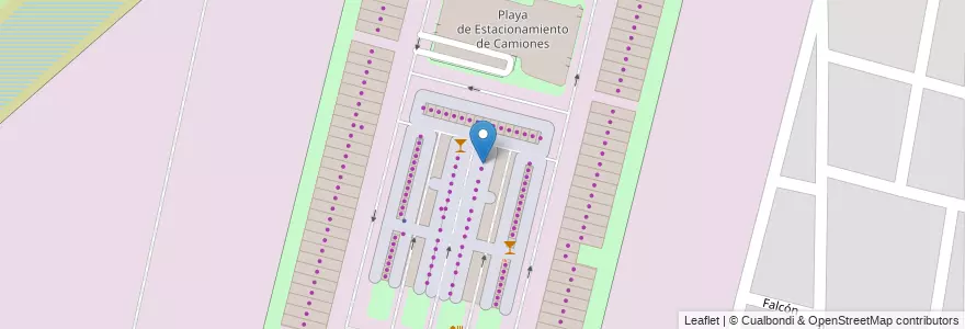 Mapa de ubicacion de PUESTO N°85 Don Rafael SRL en الأرجنتين, سانتا في, إدارة العاصمة, سانتا في العاصمة.