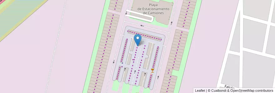 Mapa de ubicacion de PUESTO N°89 en 阿根廷, Santa Fe, Departamento La Capital, Santa Fe Capital.