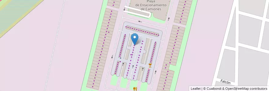 Mapa de ubicacion de PUESTO N°92 Matar Hnos. en آرژانتین, سانتافه, Departamento La Capital, Santa Fe Capital.
