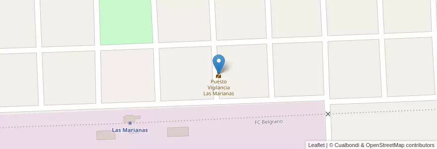 Mapa de ubicacion de Puesto Vigilancia Las Marianas en Argentina, Buenos Aires, Partido De Navarro.