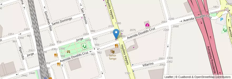 Mapa de ubicacion de Pulgarcito, Barracas en Argentinië, Ciudad Autónoma De Buenos Aires, Partido De Avellaneda, Comuna 4, Buenos Aires.