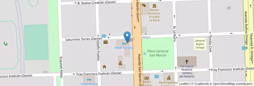 Mapa de ubicacion de Puli Huen en الأرجنتين, تشيلي, Mendoza, Departamento Malargüe, Distrito Ciudad De Malargüe.