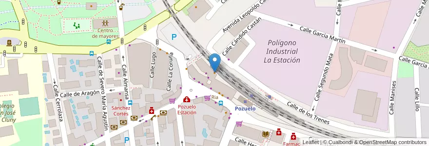 Mapa de ubicacion de Punto de Encuentro en Spanje, Comunidad De Madrid, Comunidad De Madrid, Área Metropolitana De Madrid Y Corredor Del Henares, Pozuelo De Alarcón.