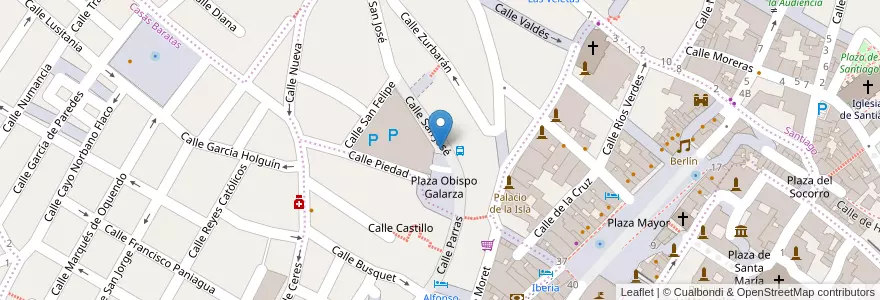 Mapa de ubicacion de PUNTO LIMPIO MÓVIL (3) en Испания, Эстремадура, Cáceres, Cáceres, Cáceres.