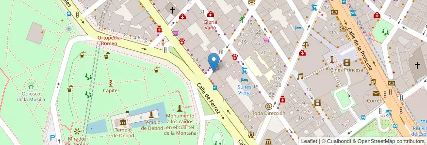 Mapa de ubicacion de Punto vegano en Испания, Мадрид, Мадрид, Área Metropolitana De Madrid Y Corredor Del Henares, Мадрид.