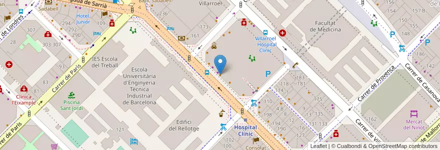 Mapa de ubicacion de Qiu en Sepanyol, Catalunya, Barcelona, Barcelonès, Barcelona.
