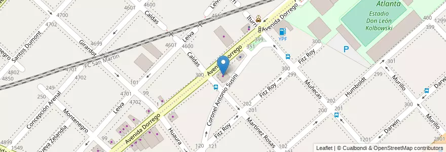 Mapa de ubicacion de Quickway Repuestos, Villa Crespo en Arjantin, Ciudad Autónoma De Buenos Aires, Buenos Aires, Comuna 15.