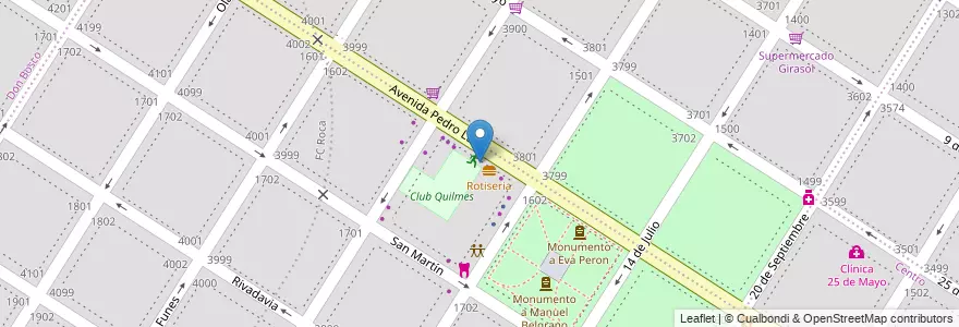 Mapa de ubicacion de Quilmes en Arjantin, Buenos Aires, Partido De General Pueyrredón, Mar Del Plata.