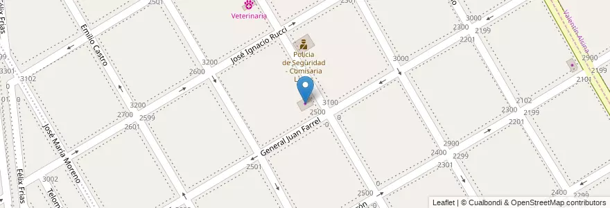 Mapa de ubicacion de Quimica APM en Arjantin, Buenos Aires, Partido De Lanús, Lanús Oeste.