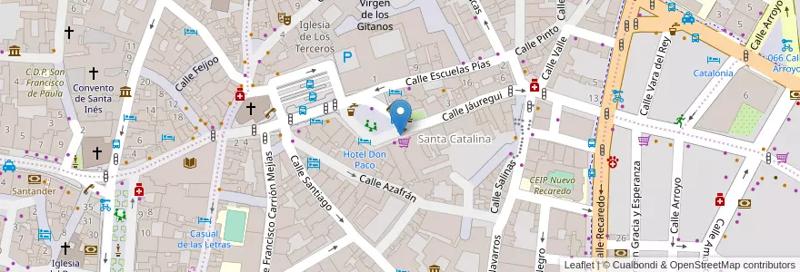 Mapa de ubicacion de Quitapesares en Espanha, Andaluzia, Sevilla, Sevilla.