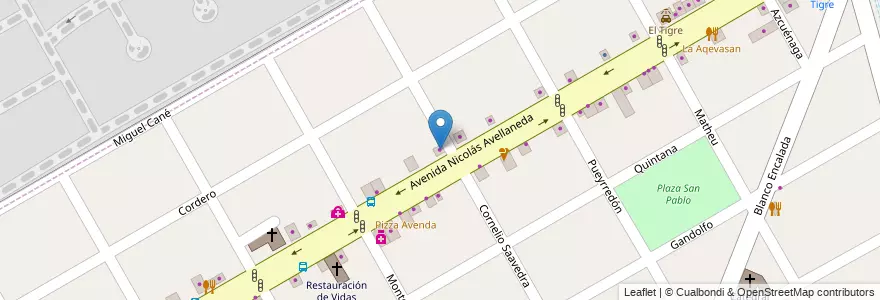 Mapa de ubicacion de Radiadores en Argentina, Provincia Di Buenos Aires, Partido De San Fernando, Victoria.