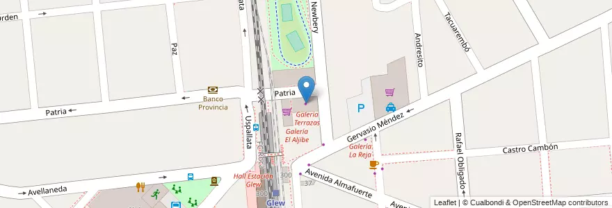 Mapa de ubicacion de Radio Sapienza en Argentine, Province De Buenos Aires, Partido De Almirante Brown, Glew.