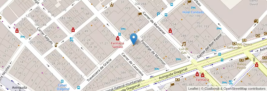 Mapa de ubicacion de Rafael en Spagna, Catalunya, Barcelona, Barcelonès, Barcelona.