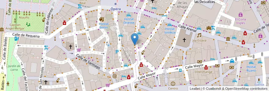 Mapa de ubicacion de Ramen Kagura en スペイン, マドリード州, Comunidad De Madrid, Área Metropolitana De Madrid Y Corredor Del Henares, Madrid.