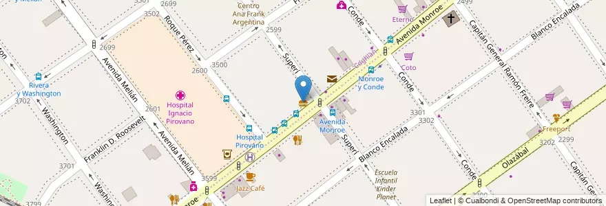 Mapa de ubicacion de Rami, Coghlan en Argentine, Ciudad Autónoma De Buenos Aires, Buenos Aires.