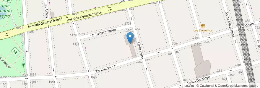 Mapa de ubicacion de Ramón Chozas, Barracas en Arjantin, Ciudad Autónoma De Buenos Aires, Comuna 4, Buenos Aires.