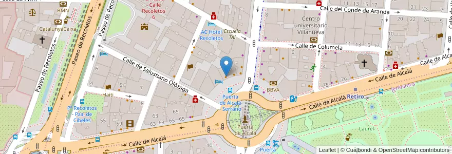 Mapa de ubicacion de Ramses en 스페인, Comunidad De Madrid, Comunidad De Madrid, Área Metropolitana De Madrid Y Corredor Del Henares, 마드리드.