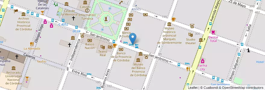 Mapa de ubicacion de Rapipago en Аргентина, Кордова, Departamento Capital, Pedanía Capital, Córdoba, Municipio De Córdoba.