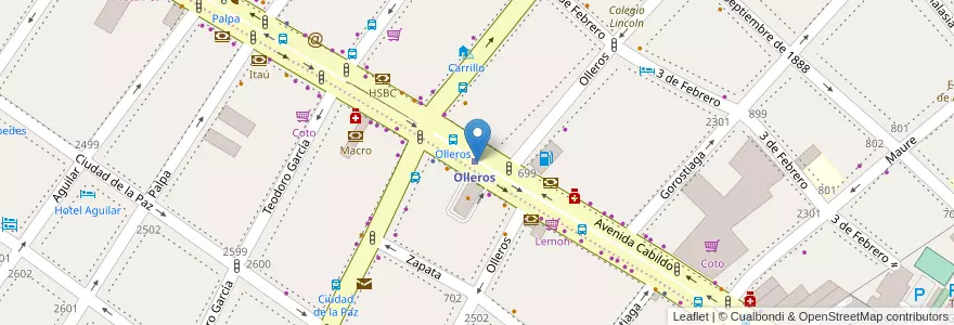 Mapa de ubicacion de Rapipago, Colegiales en 阿根廷, Ciudad Autónoma De Buenos Aires, 布宜诺斯艾利斯, Comuna 14.
